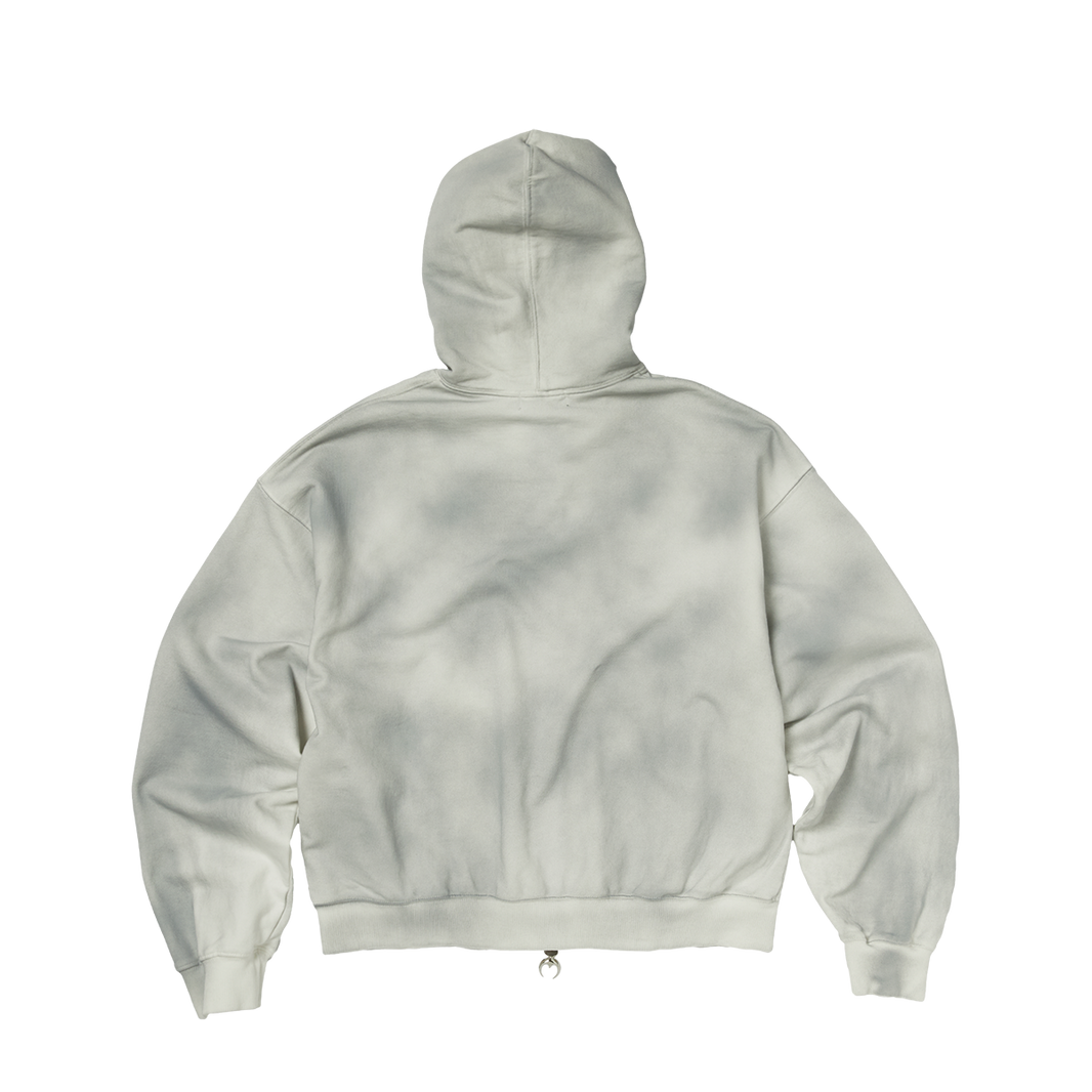 DIRTY WASHED OLD GLORY ZIP-UP HOODIE