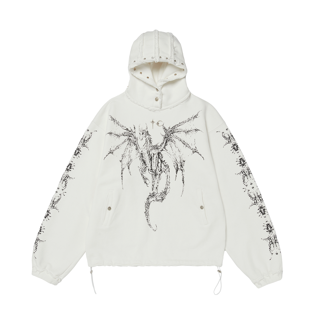 Dragon Stud hoodie