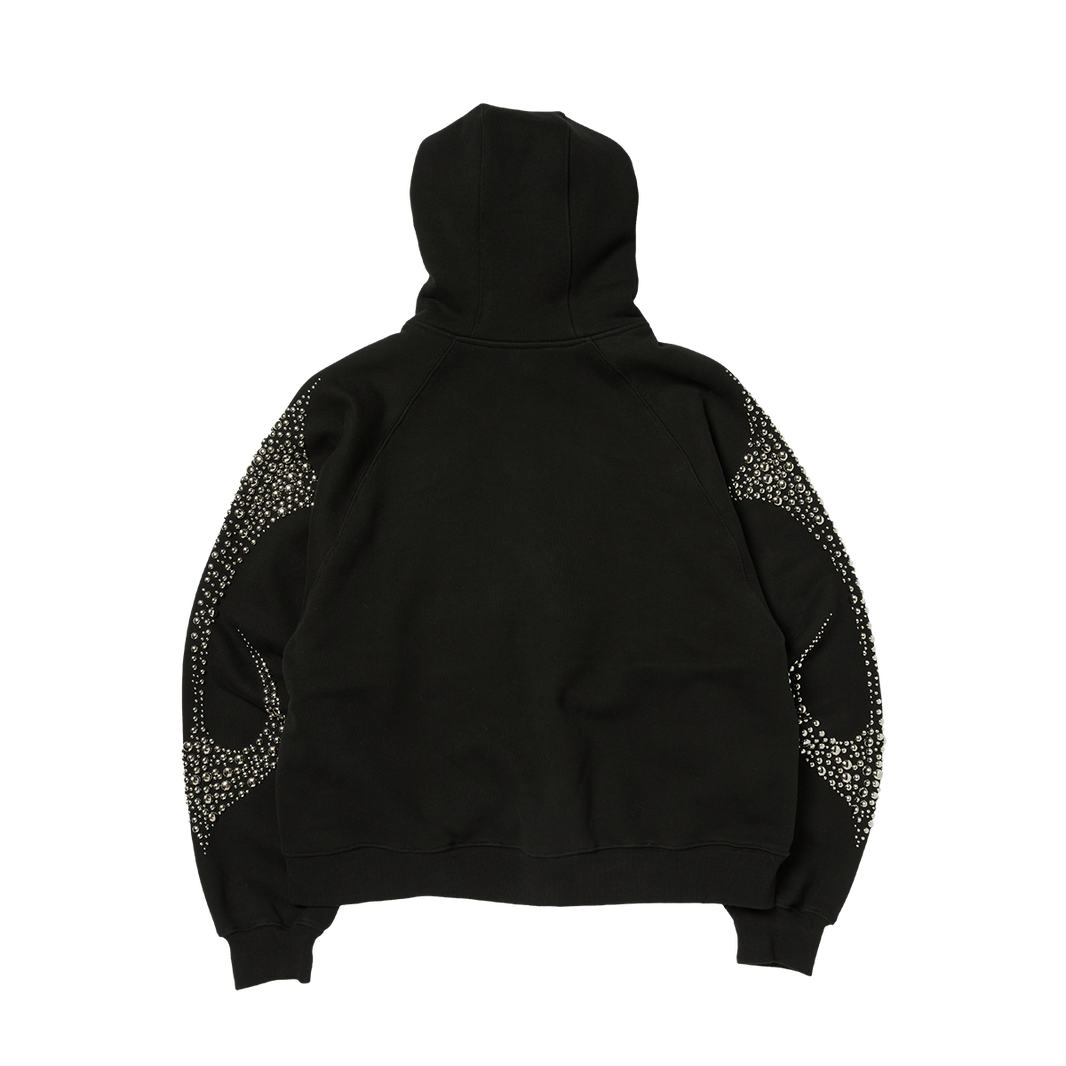 IRON STEEL FOCUS ZIP-UP HOODIE