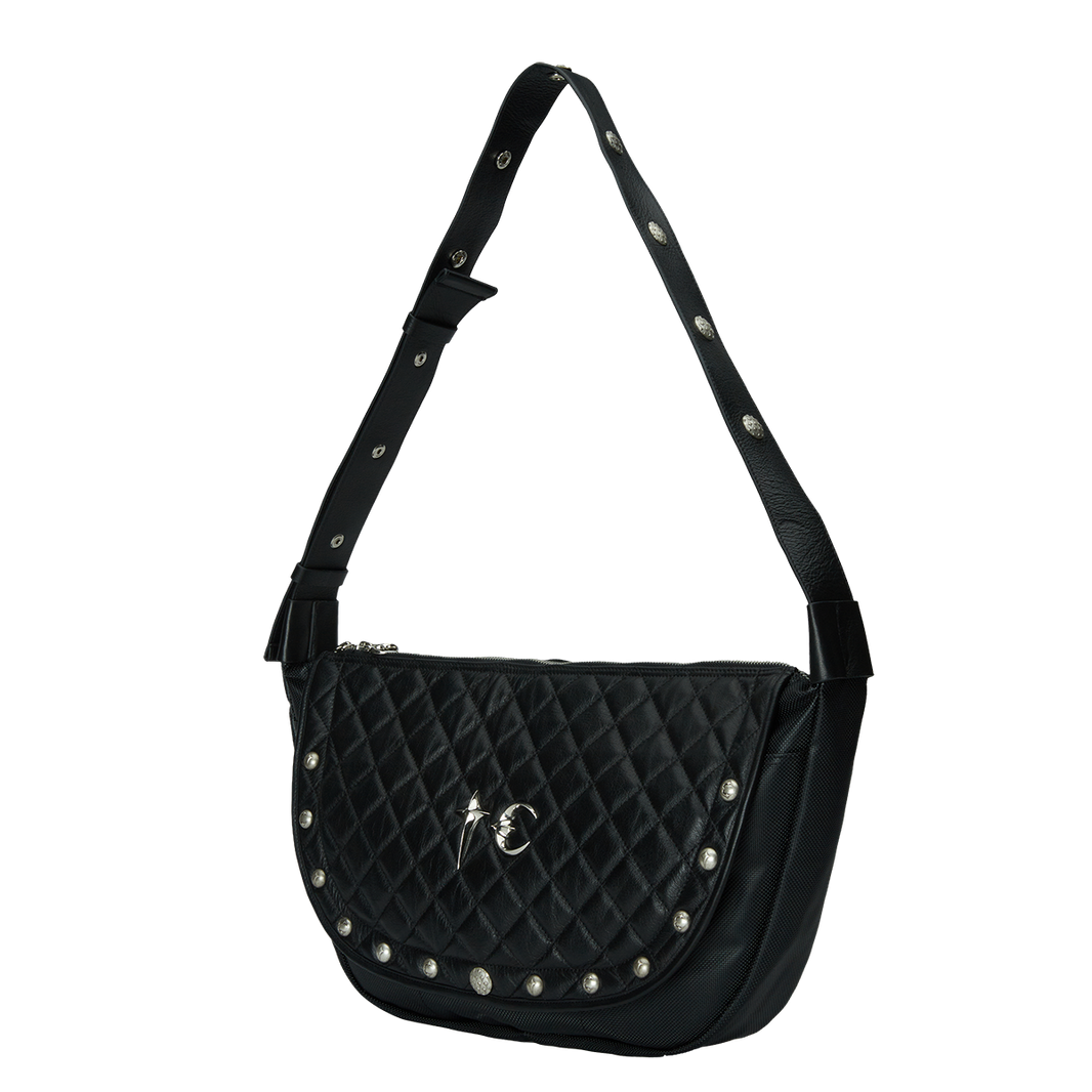 Chopper Quilted Messenger Bag