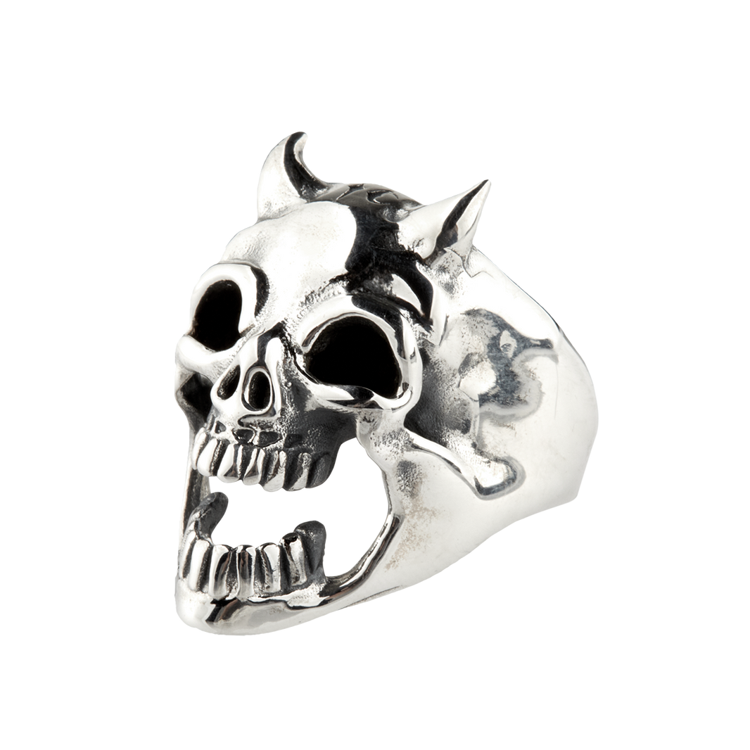 TC RIDING SKULL RING