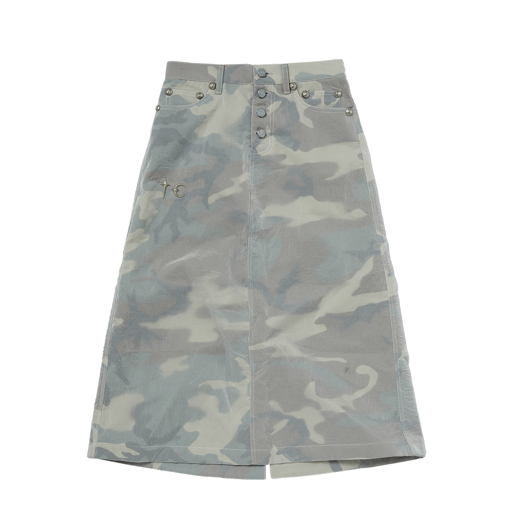 Clouded Bio Army Skirt