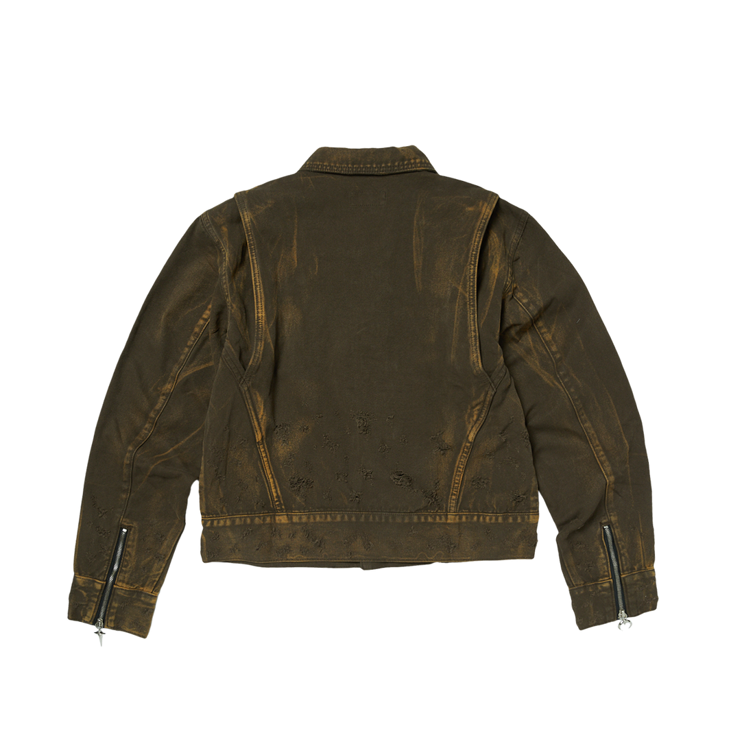 TC TWO TONE WASHED JACKET