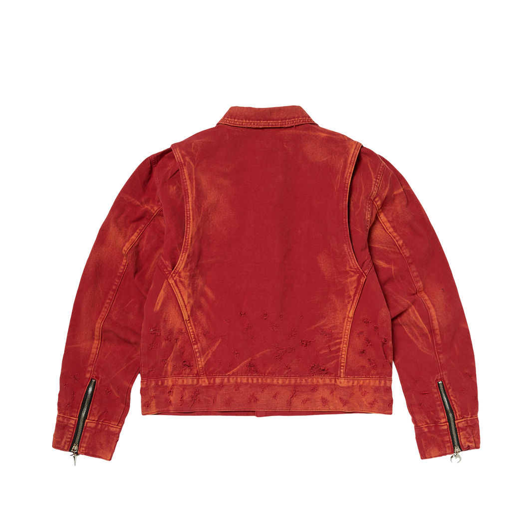 TC TWO TONE WASHED JACKET