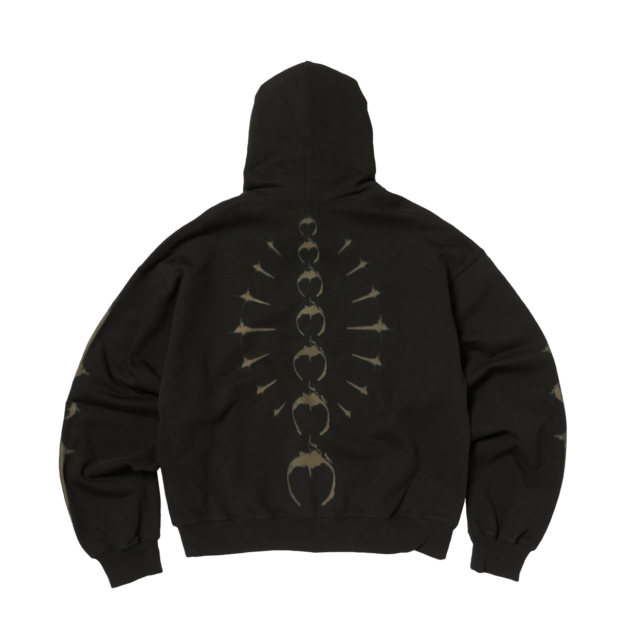 TC RIBCAGE ZIP-UP HOODIE