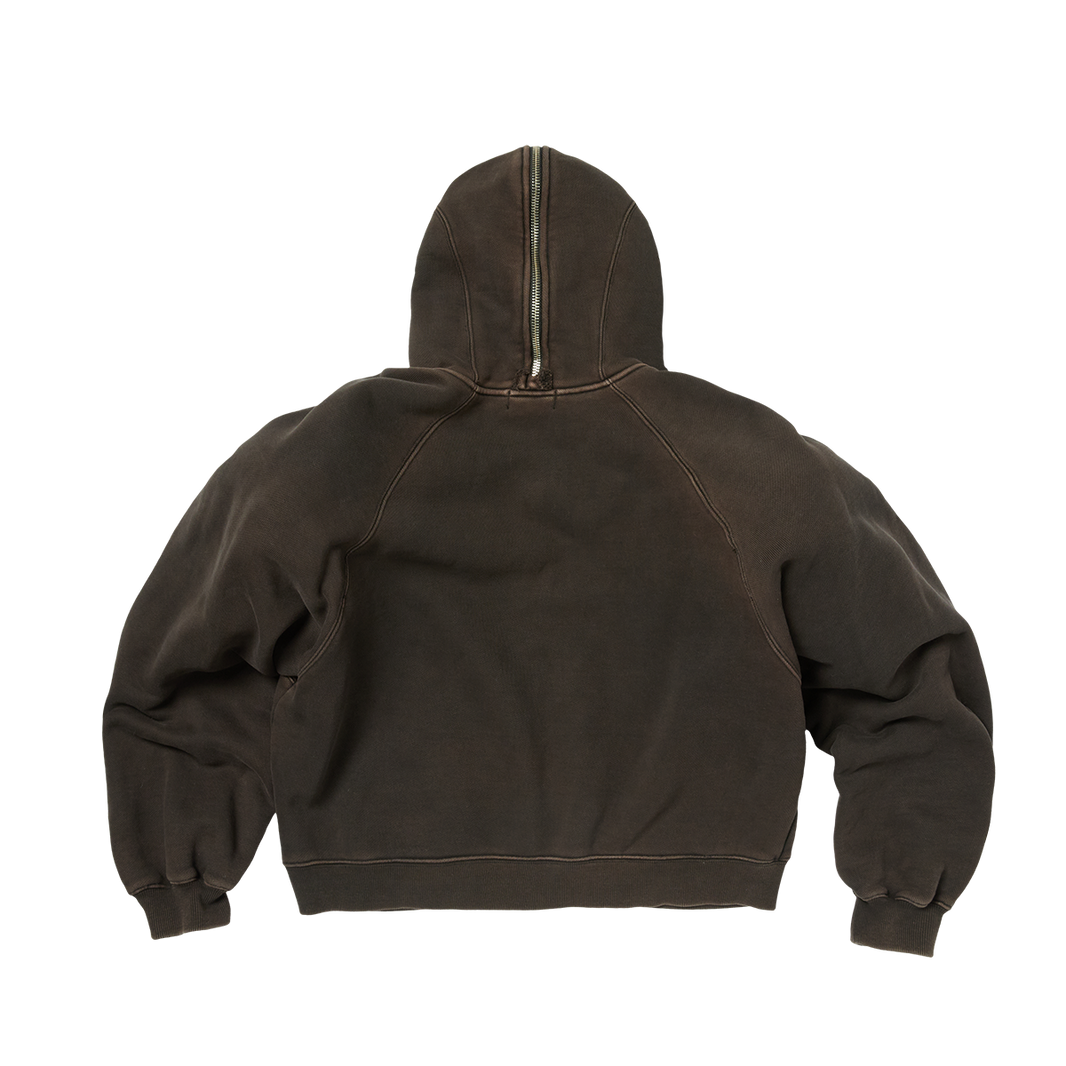 BULK SHOULDER GLADIATOR ZIP-UP HOODIE