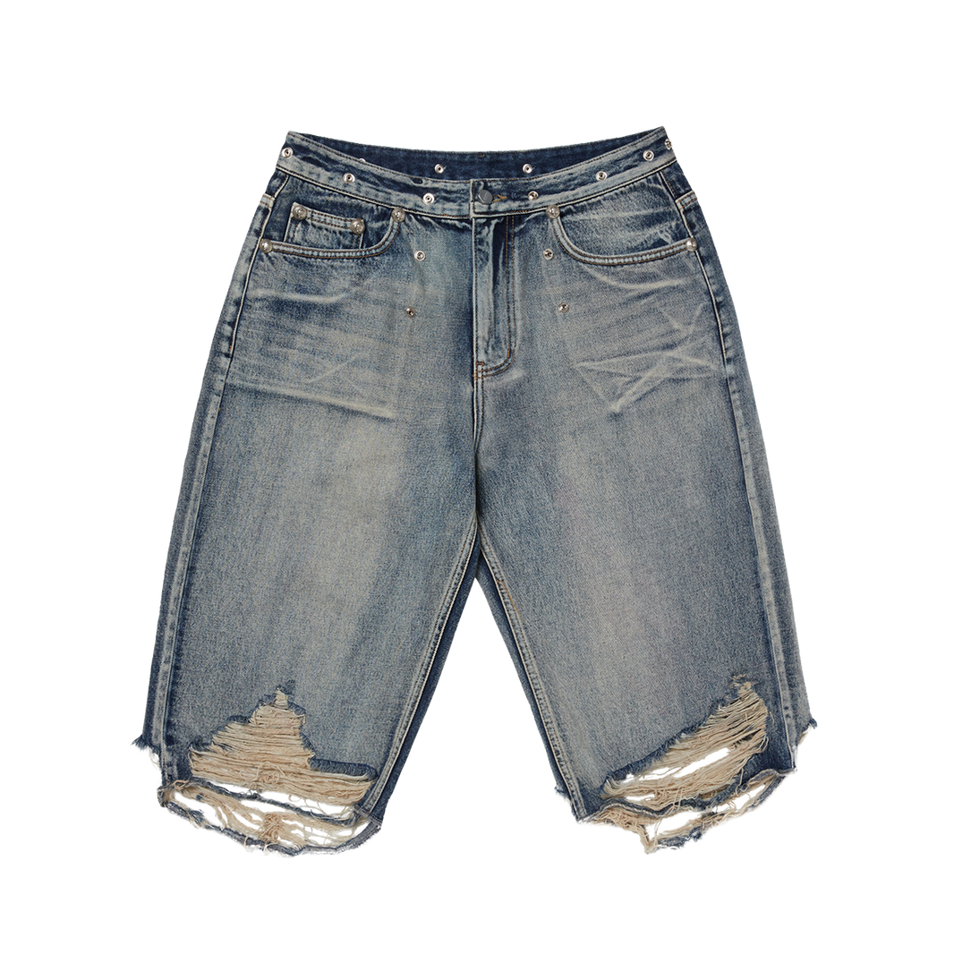 FILA x TC Dragon Leather Denim Mix Short