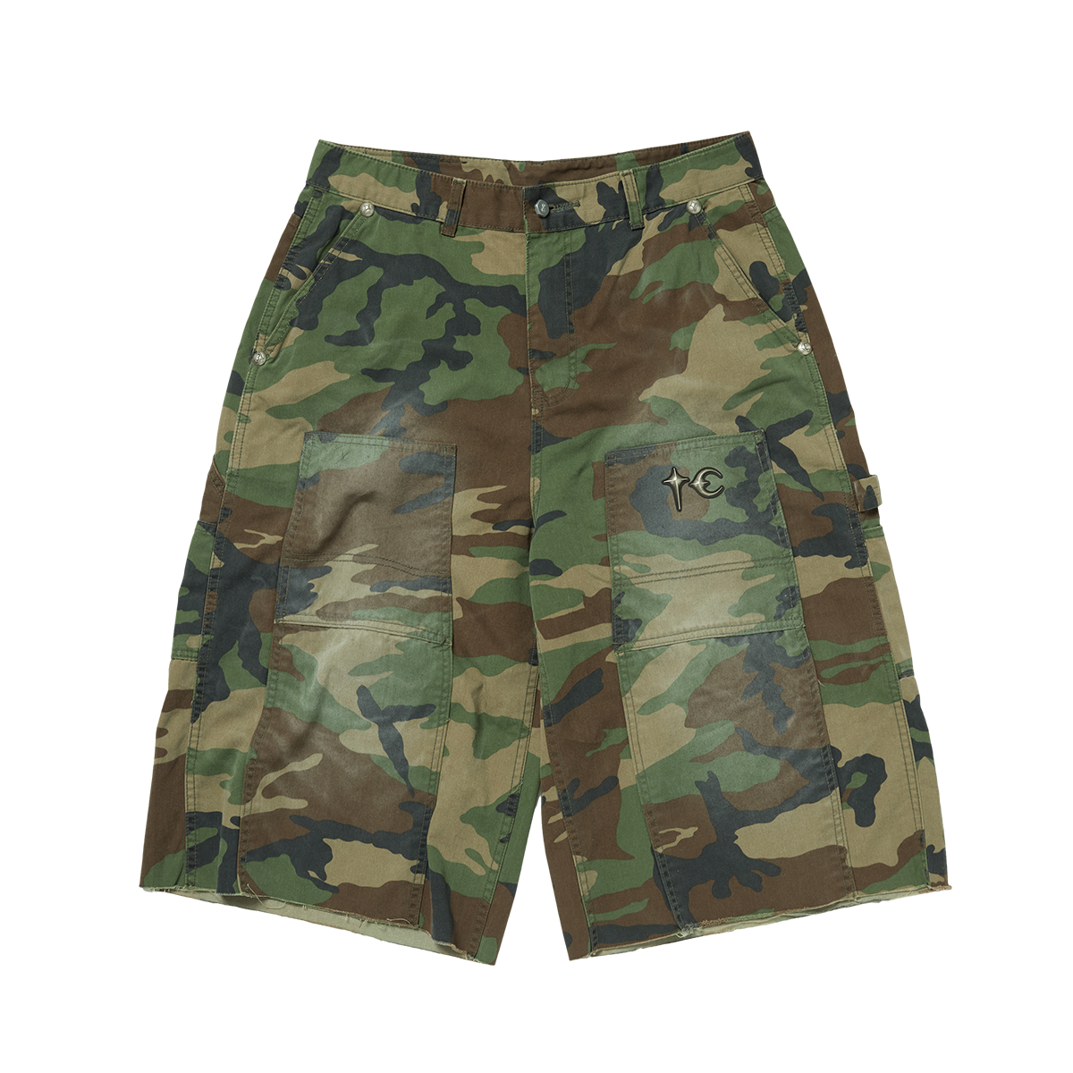 TC TAINTED CAMO SHORTS