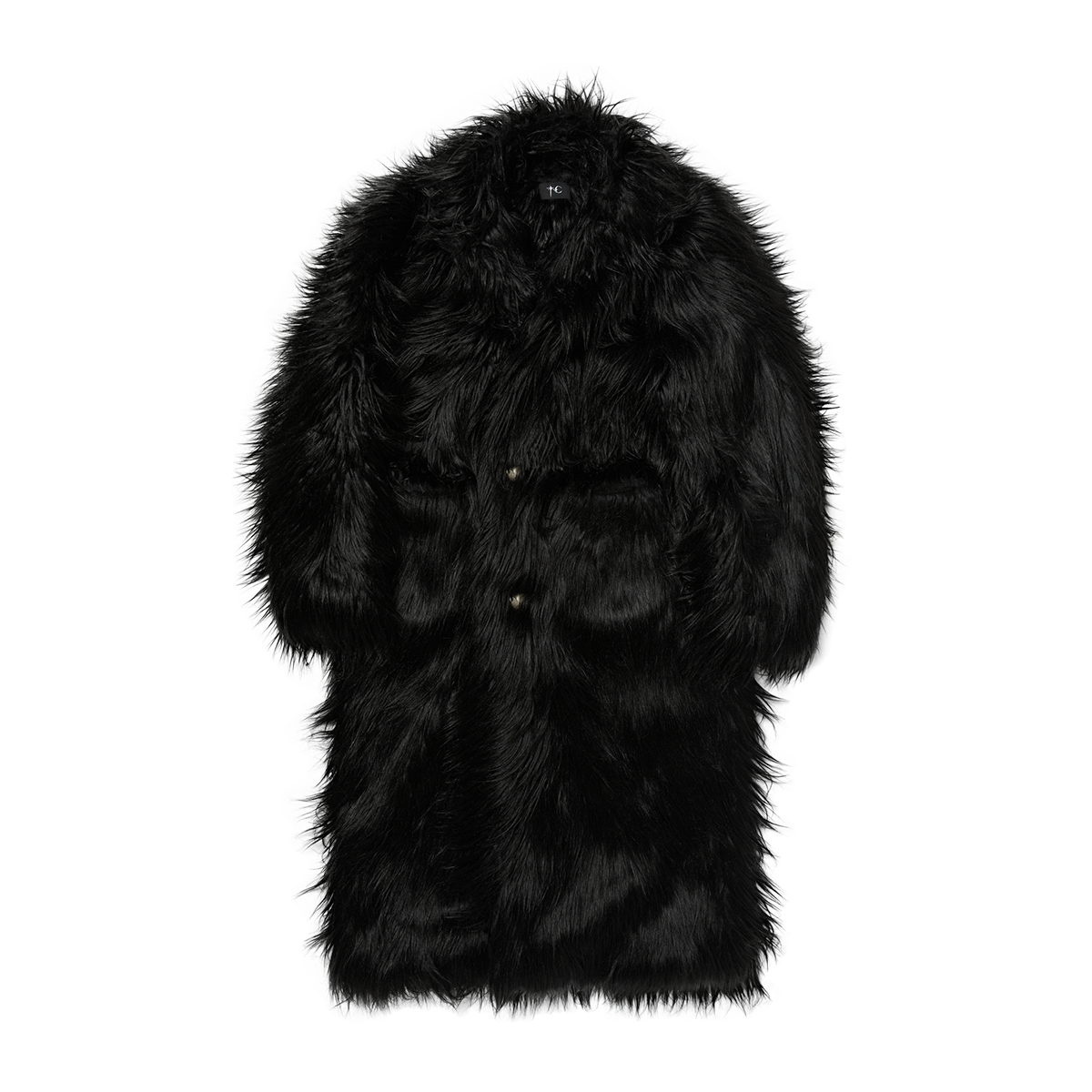 TC CROW FUR COAT