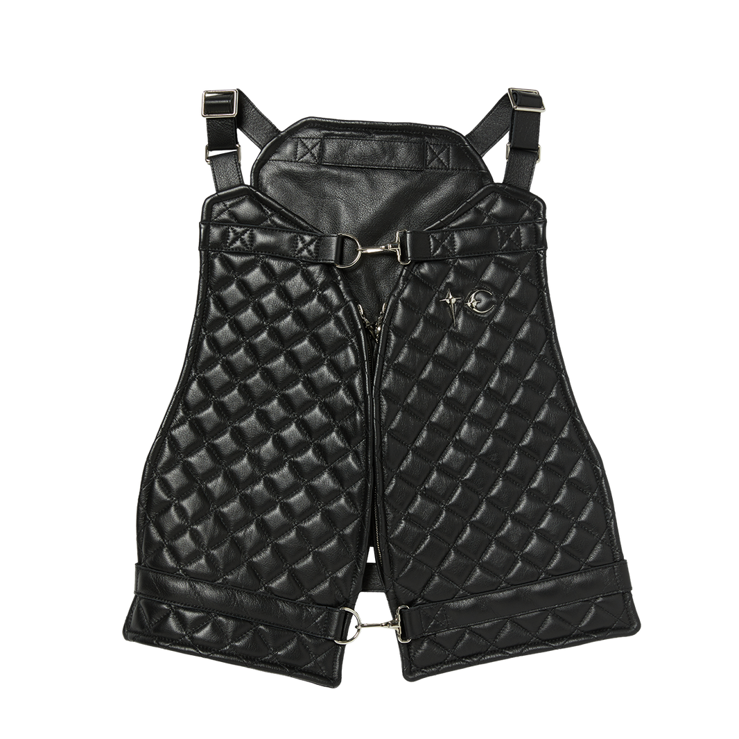 TC QUILTING LEATHER LIFE VEST
