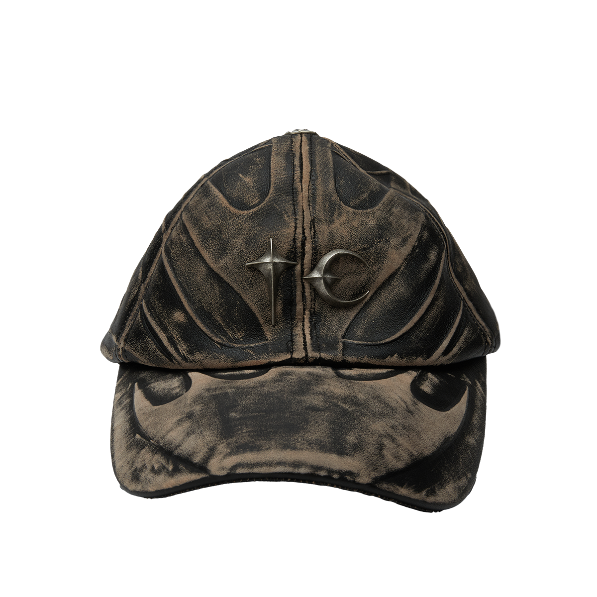 TC LEATHER CHOPPER CAP