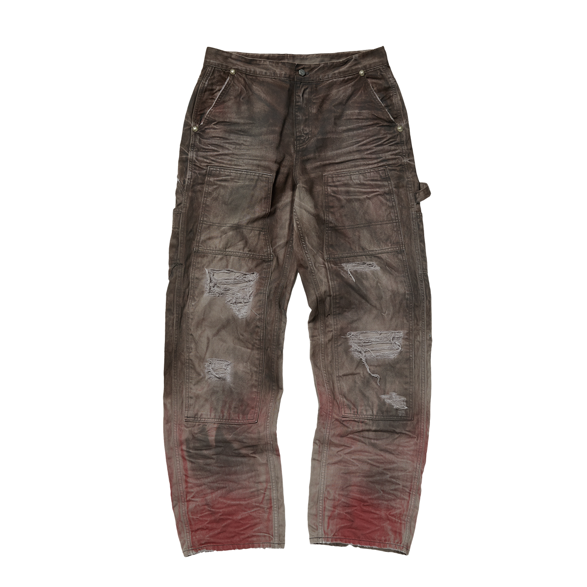 TWO TONE WASHED CARPENTER PANTS