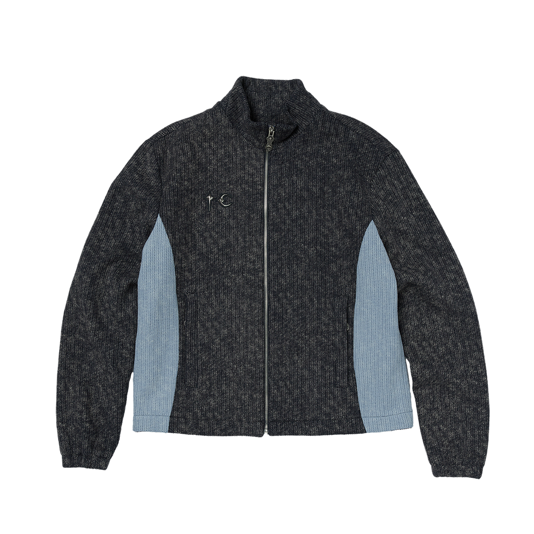 Devil Peace Patch Knit Jacket