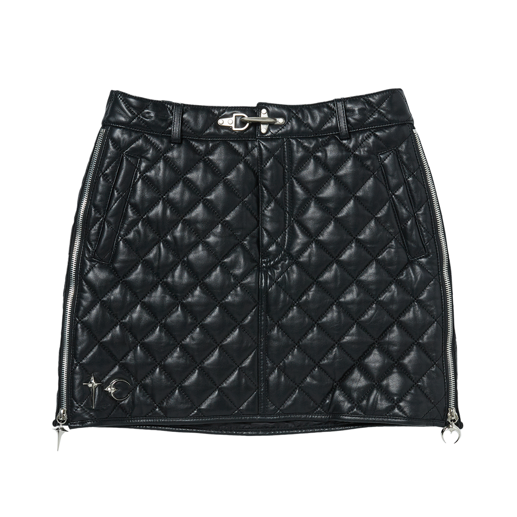 Angels Quilted Short Skirt
