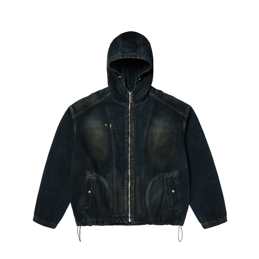 Basic Emblem Denim Jacket