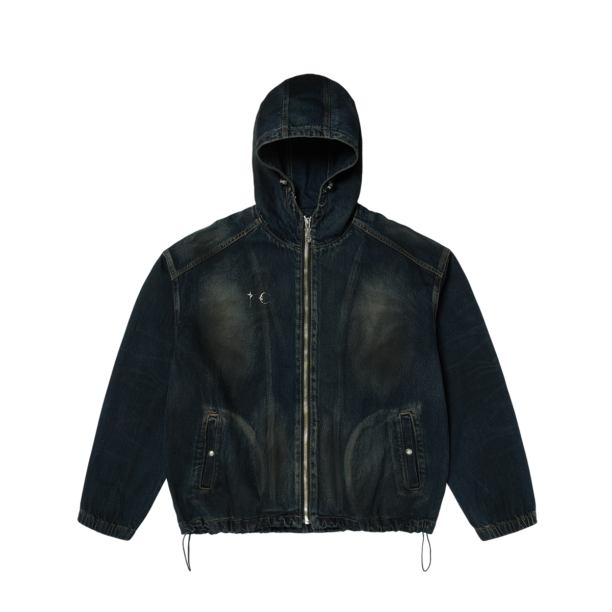 Basic Emblem Denim Jacket