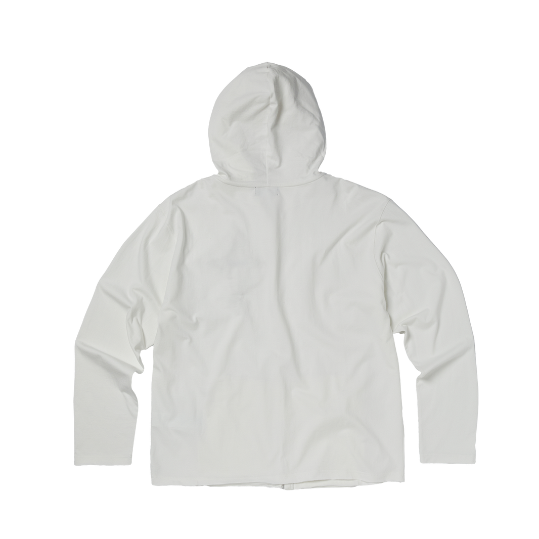 T-STUDDED CUTOUT HOODIE