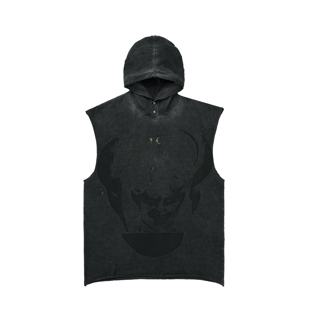 Satan Hooded Vest