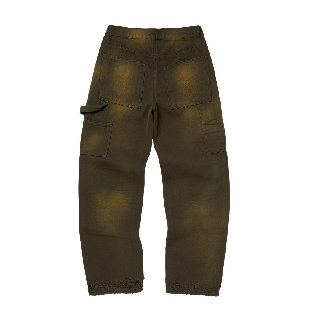 TC TWO TONE WASHED PANTS
