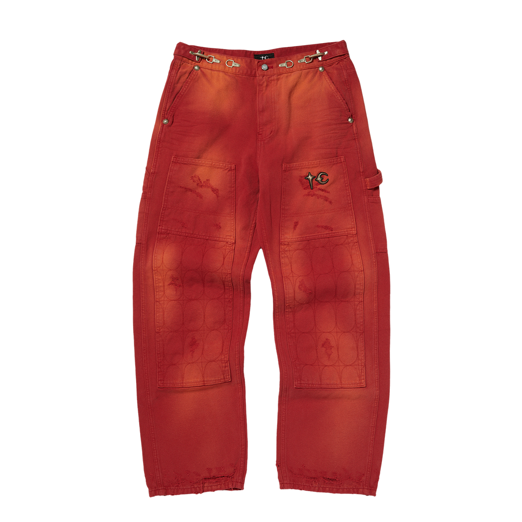 TC TWO TONE WASHED PANTS