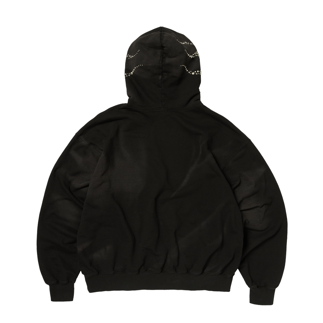 HOTHEADED RIDING SKULL HOODIE