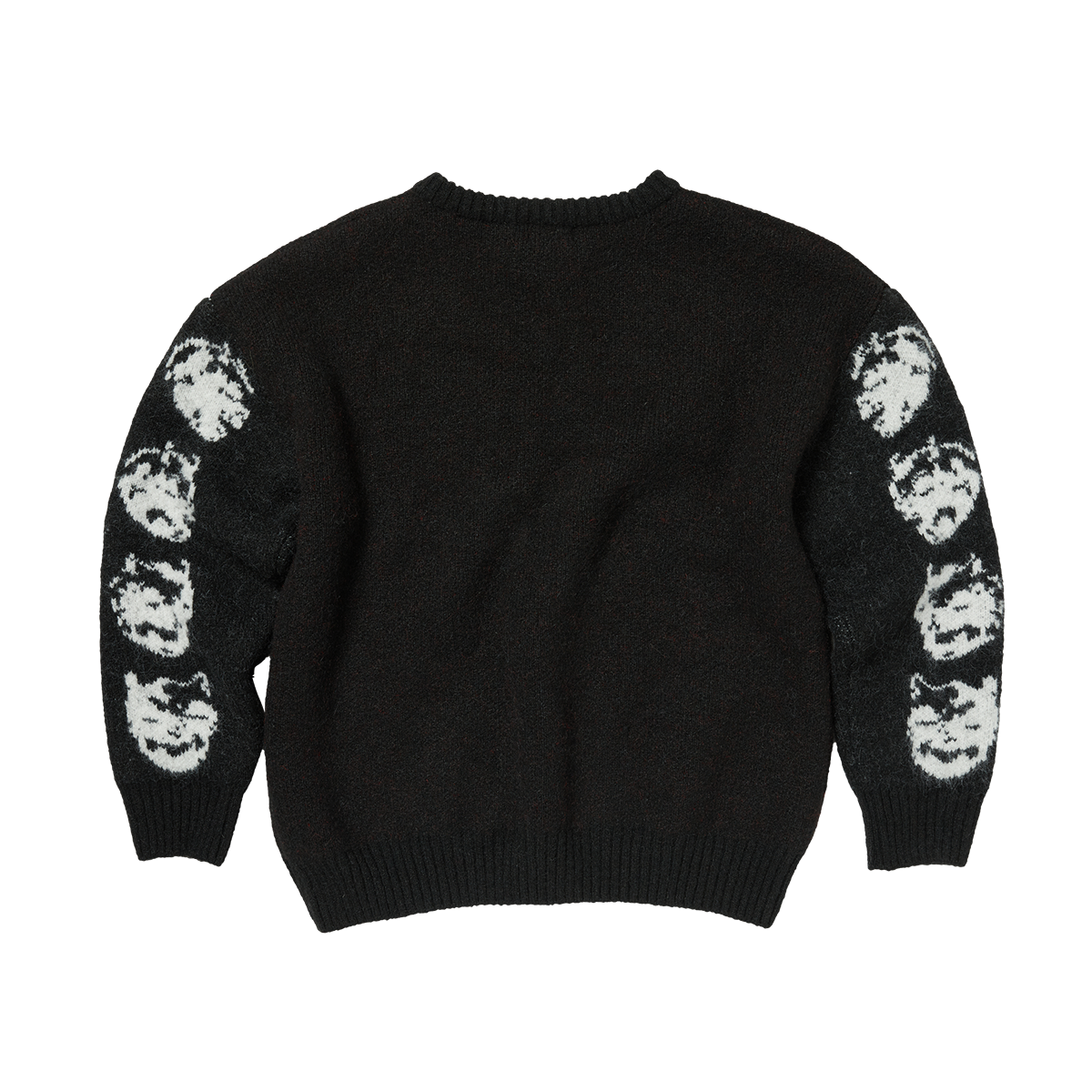 TC BONE CROSS KNIT SWEATER