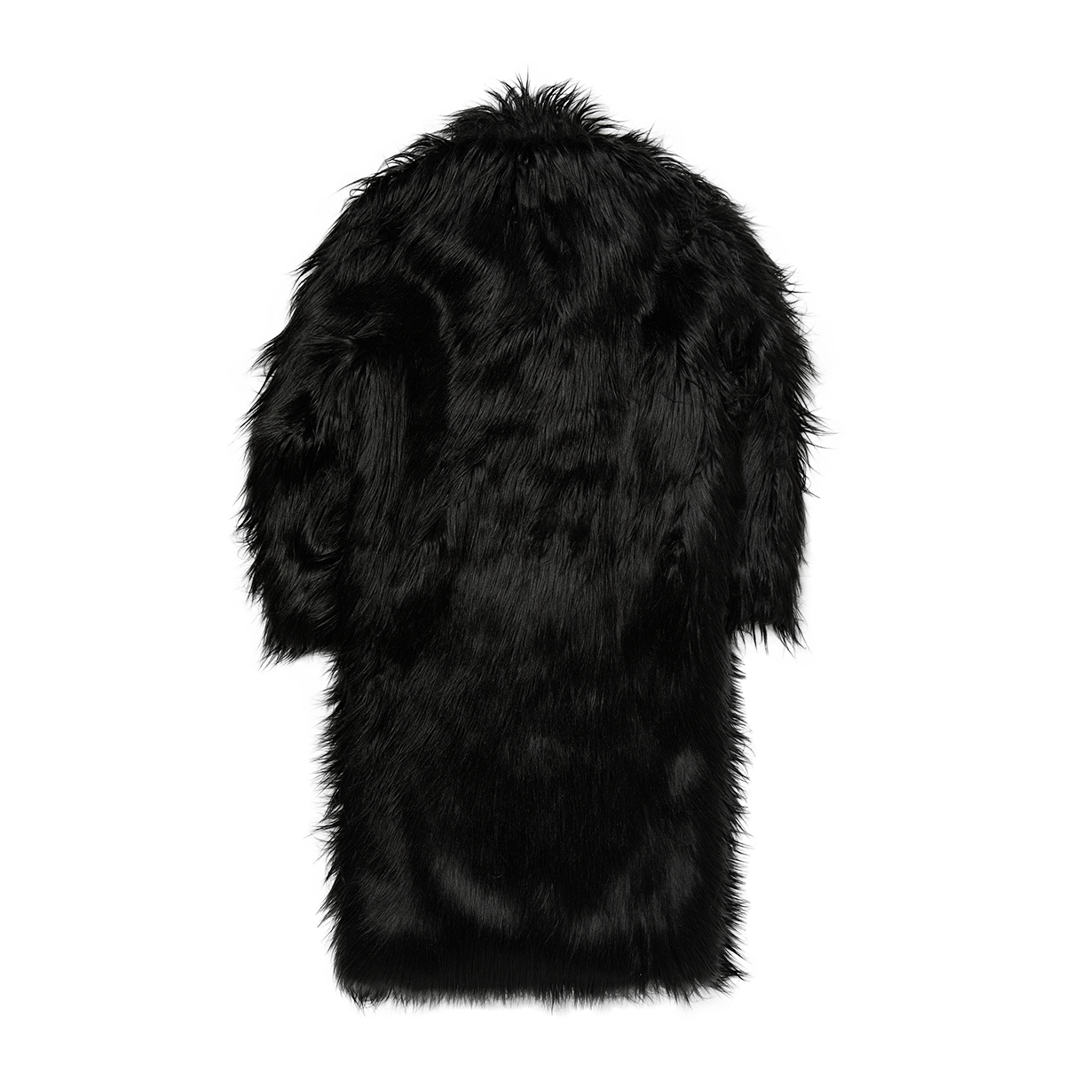 TC CROW FUR COAT