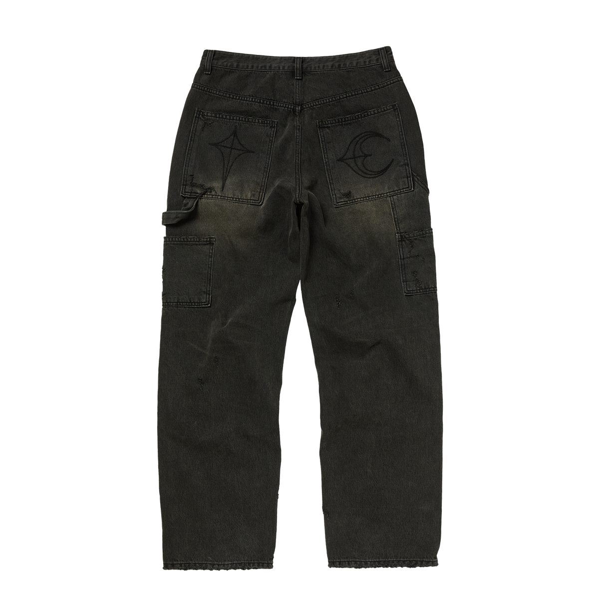 STUDED KNEE CARPENTER PANTS