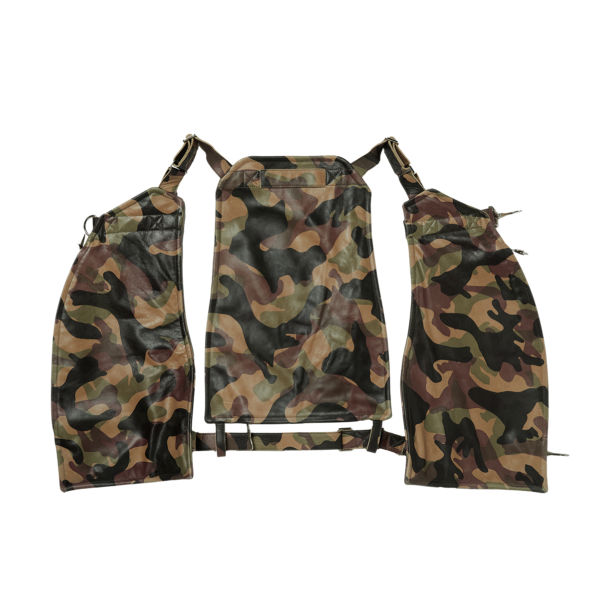 TC CAMO LEATHER LIFE VEST