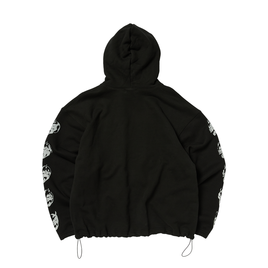 TC BONE CROSS HOODIE