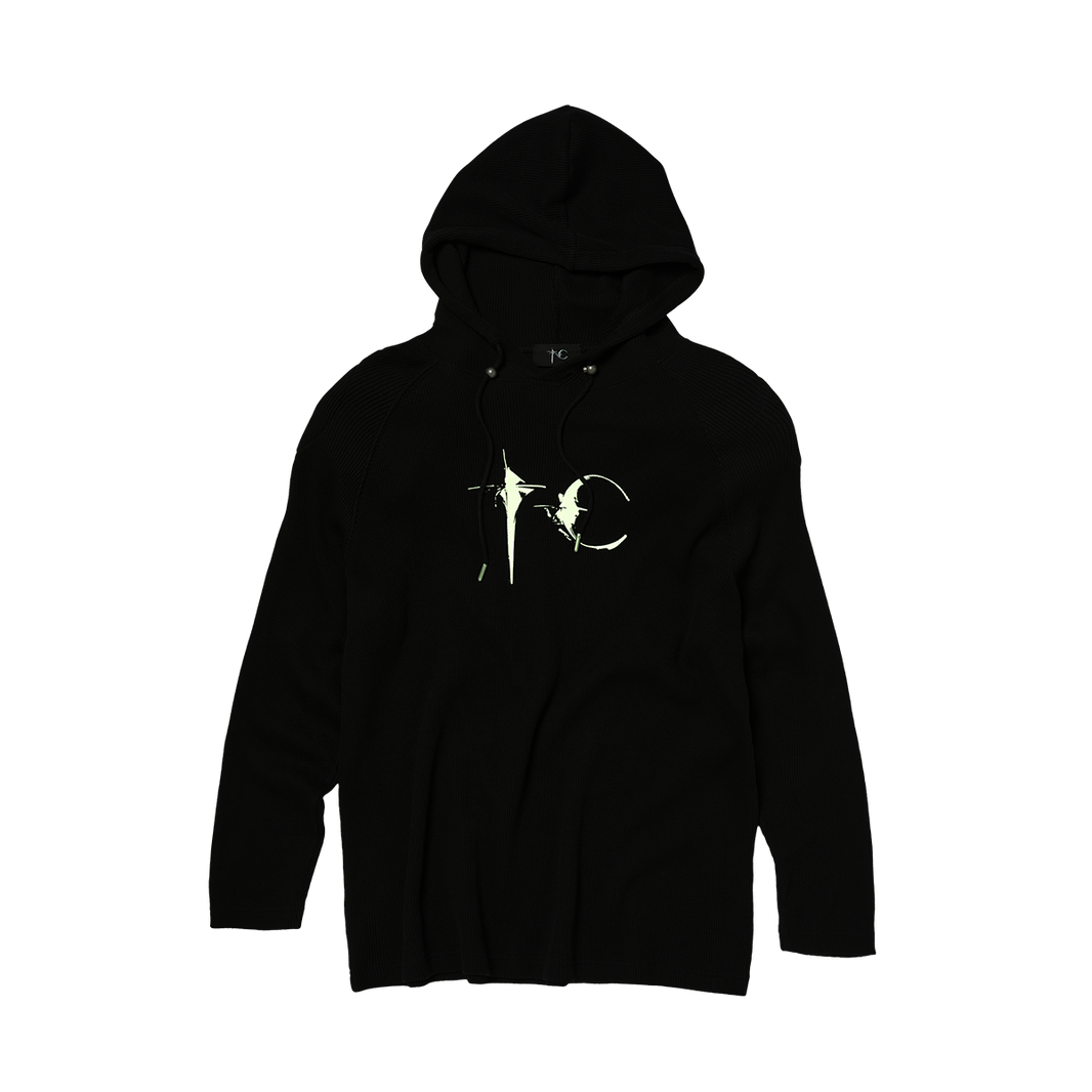 BULK SHOULDER GLOW IN THE DARK HOODIE