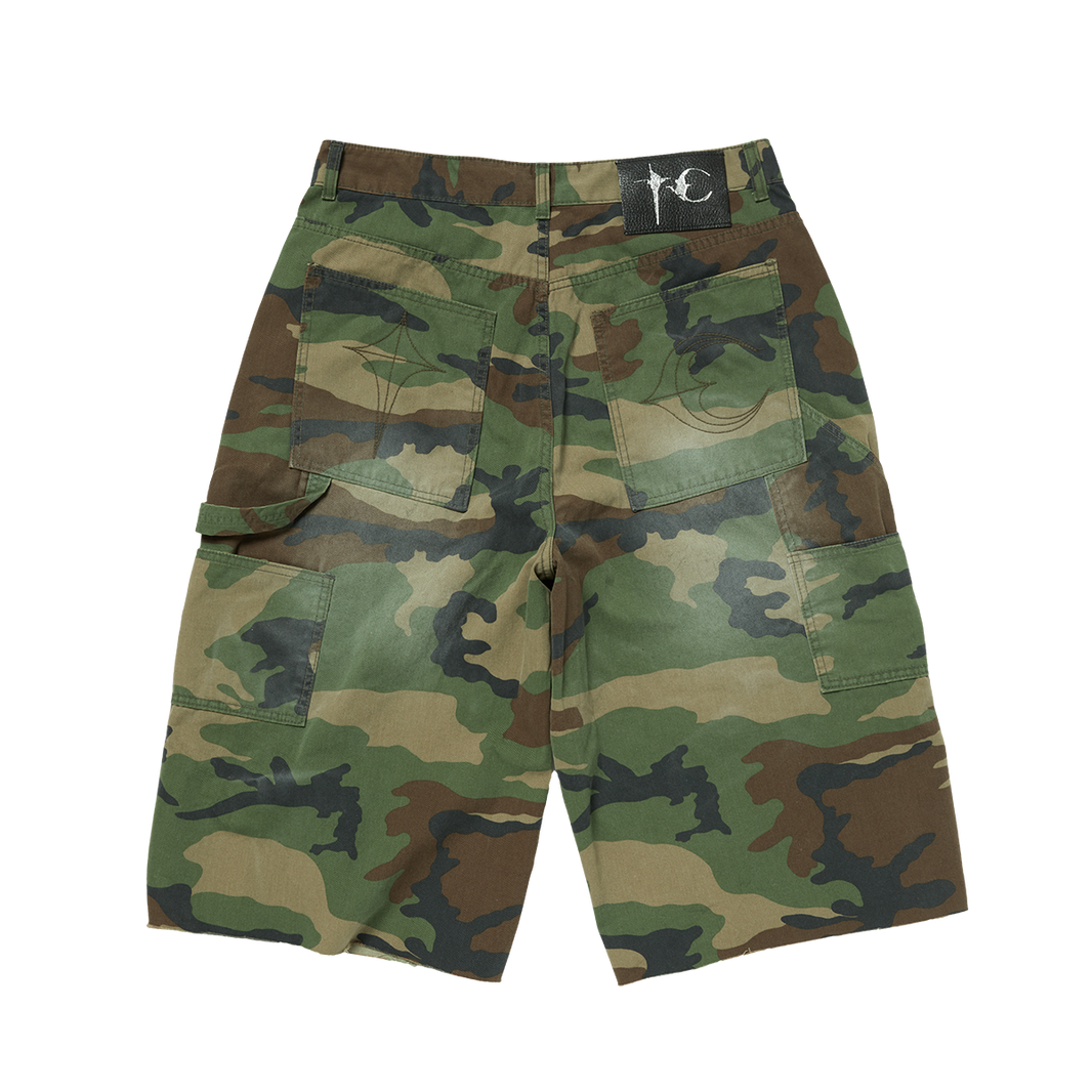 TC TAINTED CAMO SHORTS