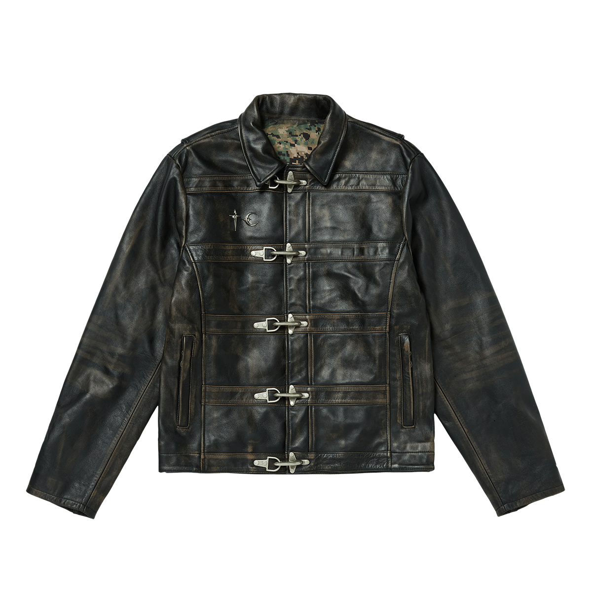 Bio Soldier Leather Jacket