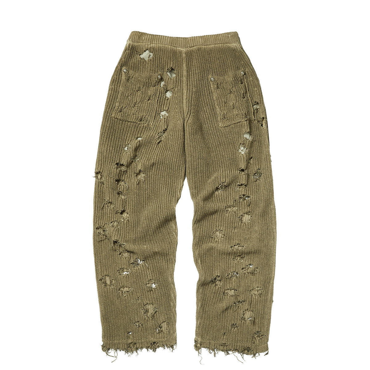 TC DESTROYED KNIT PANTS