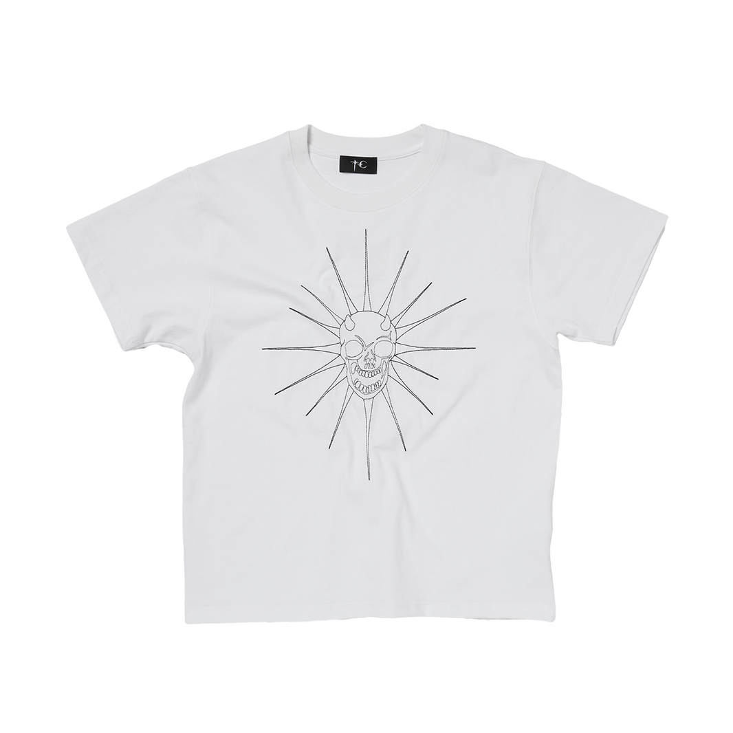 TC RIDING SKULL STITCH T-SHIRT