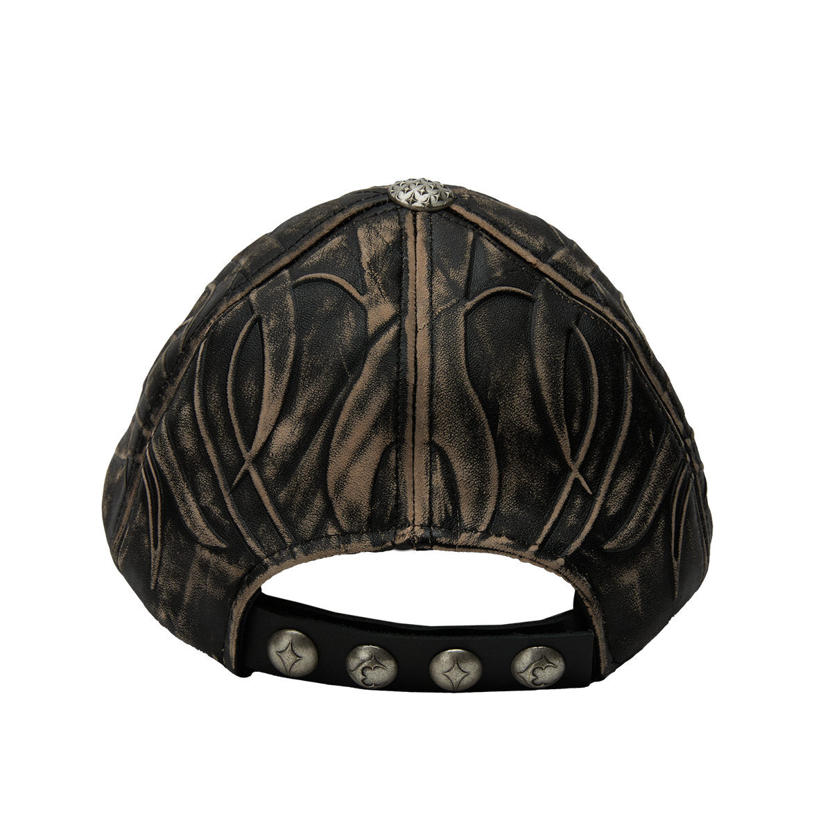 TC LEATHER CHOPPER CAP