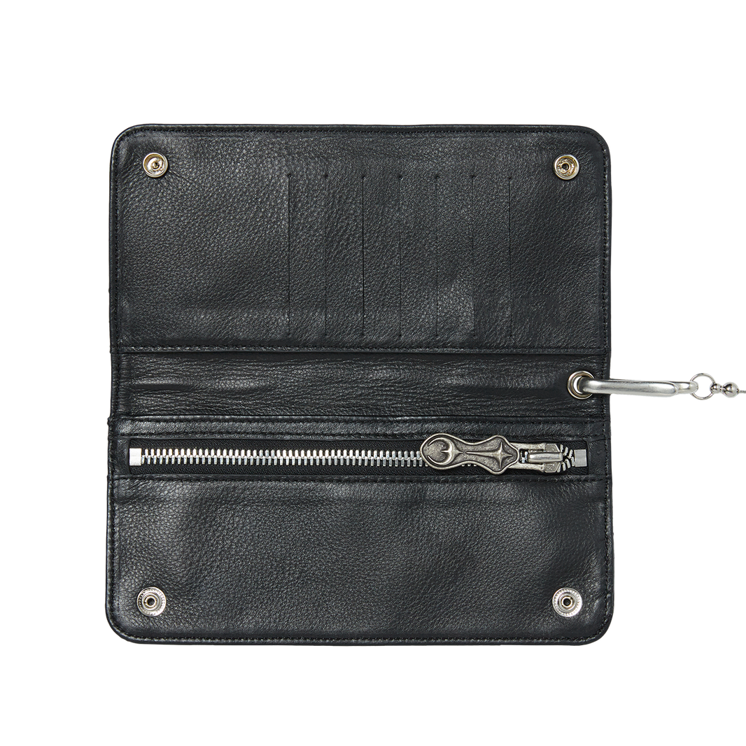 Chopper Quilted Long Wallet