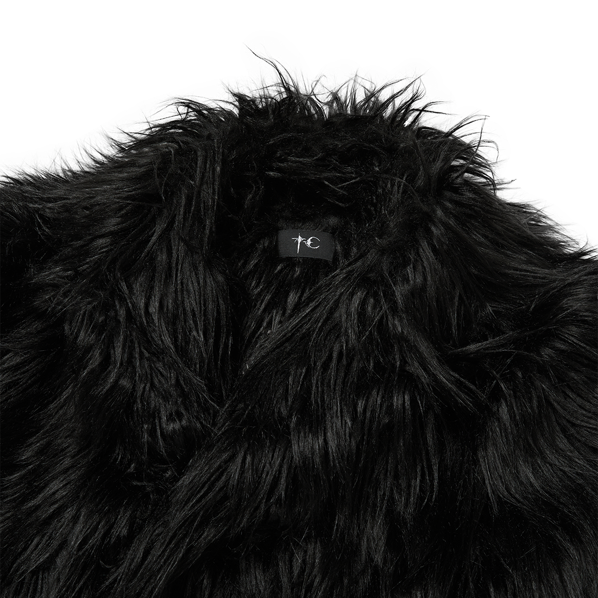 TC CROW FUR COAT