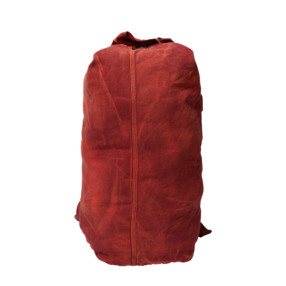 TWO TONE WASHED CANVAS DUFFLE BAG