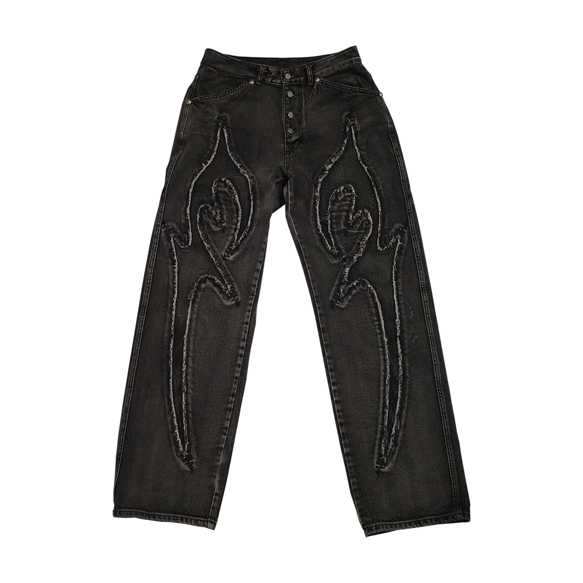 Tribal Denim Pants