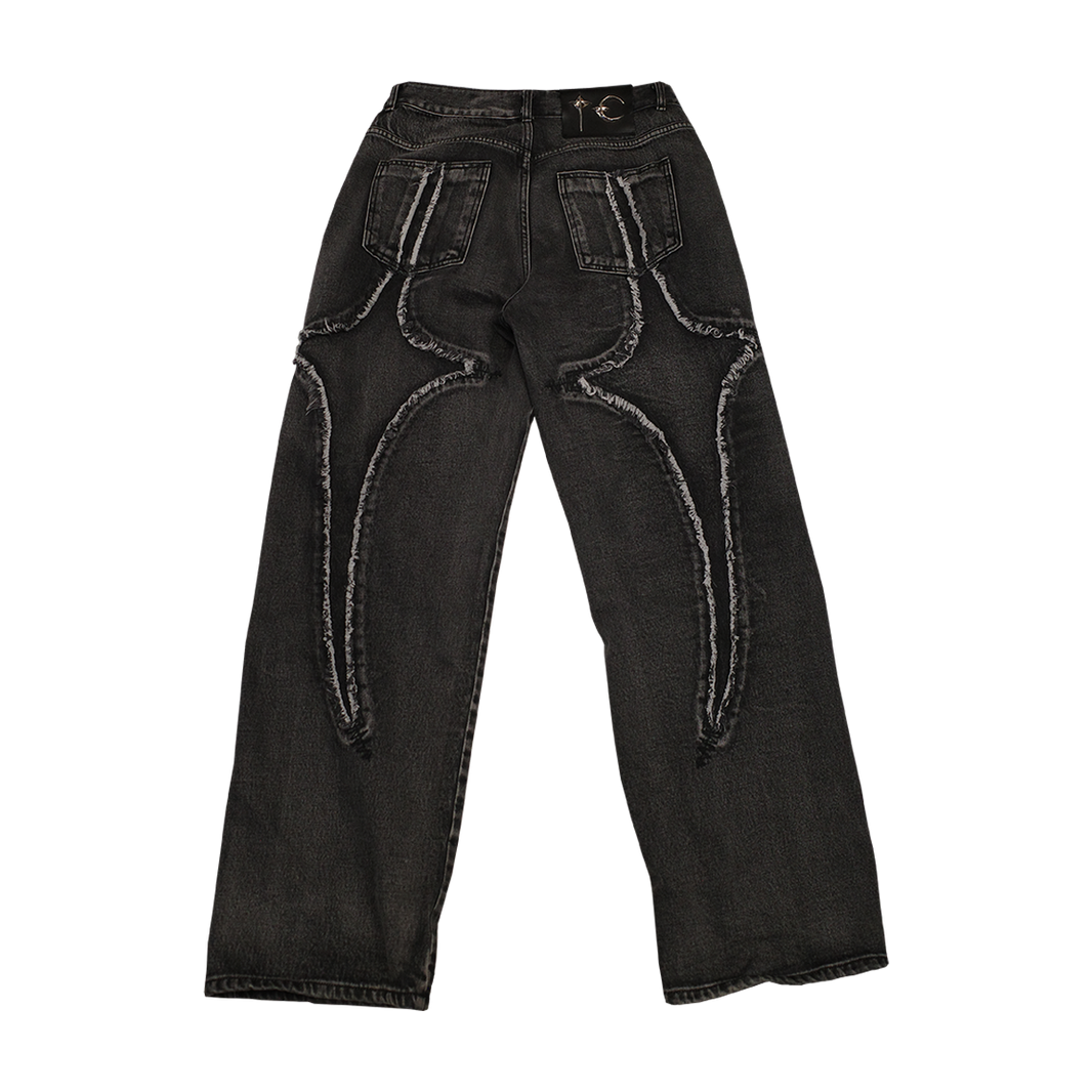 Tribal Denim Pants