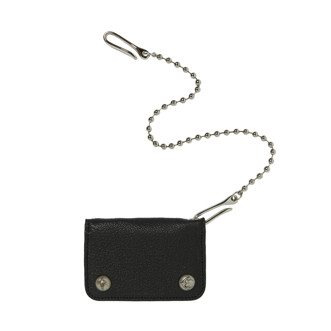 TC BALL CHAIN LEATHER CARD CASE
