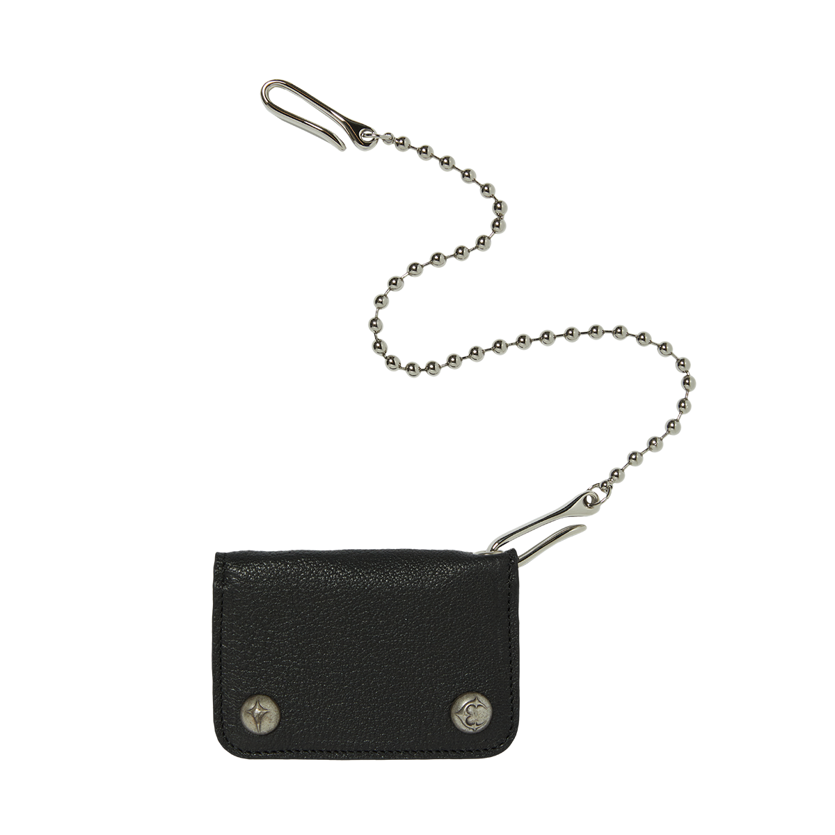 TC BALL CHAIN LEATHER CARD CASE