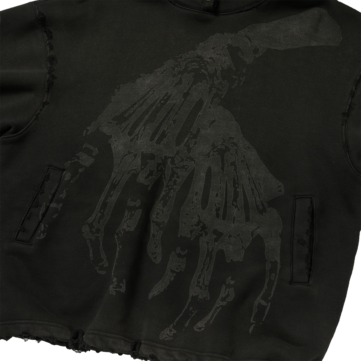 TC BONE CROSS HOODIE