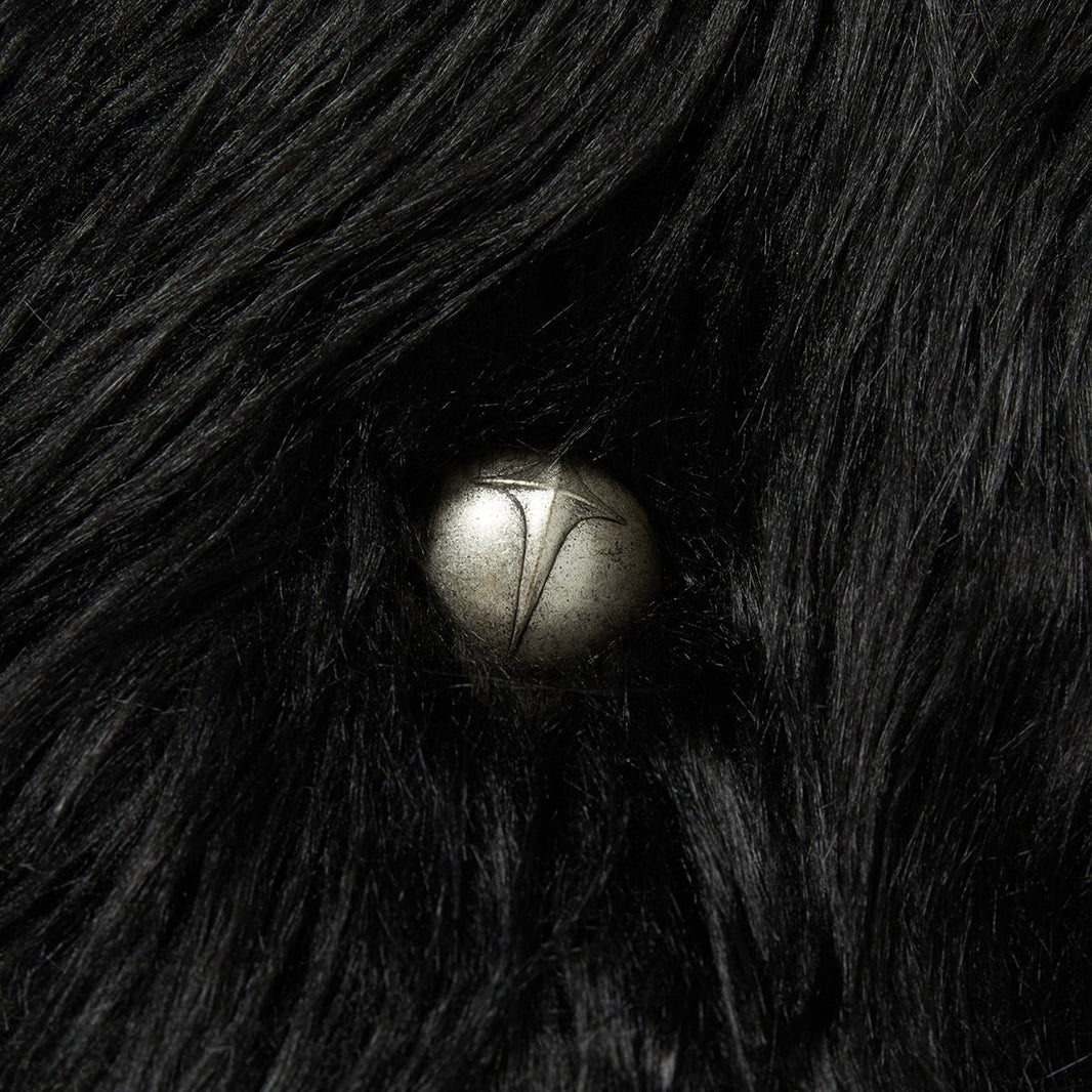 TC CROW FUR COAT