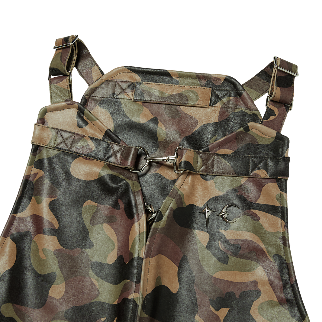 TC CAMO LEATHER LIFE VEST