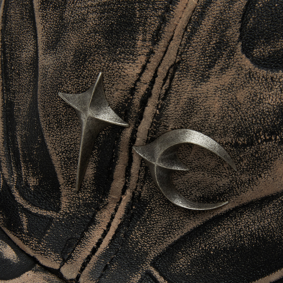 TC LEATHER CHOPPER CAP
