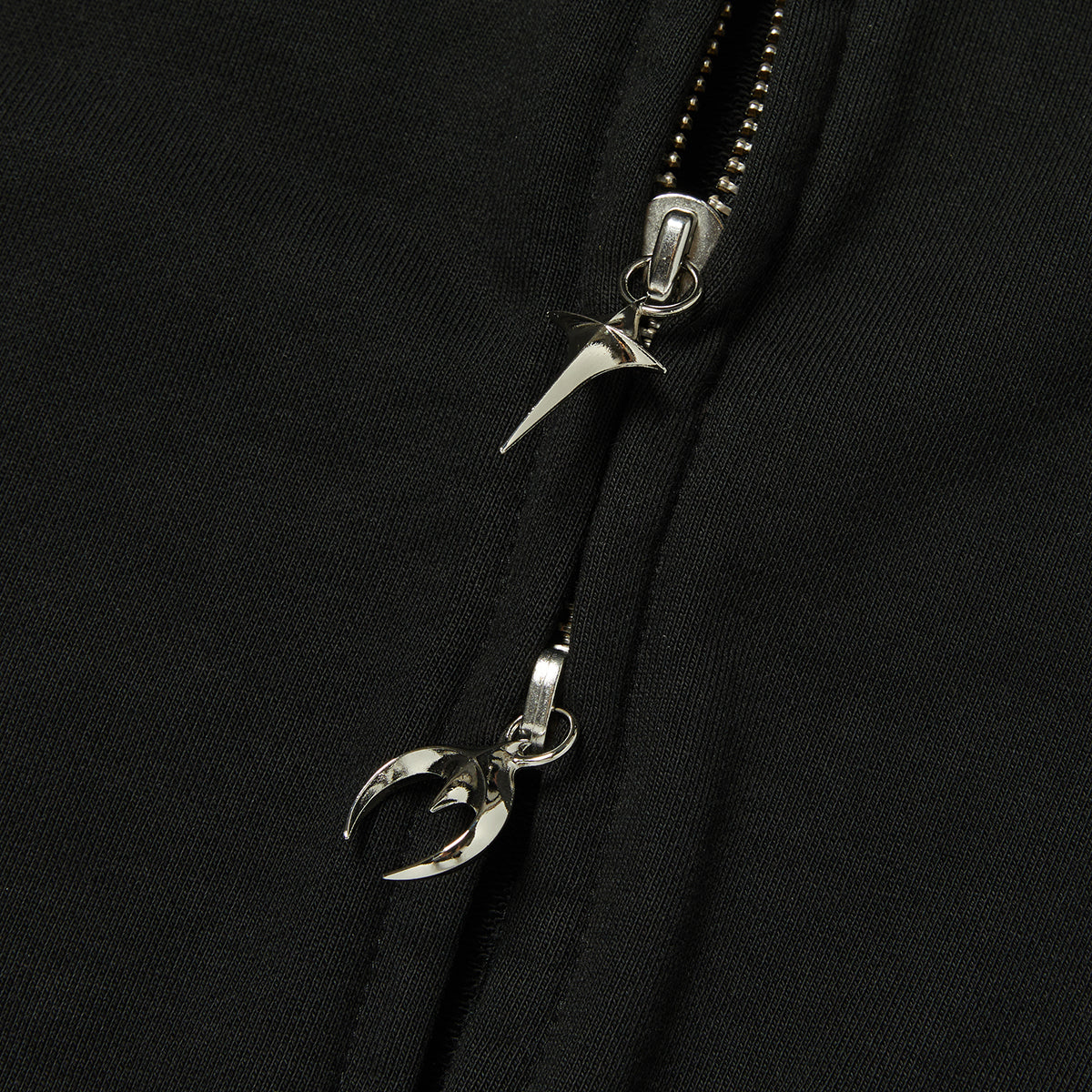 TC TWO FACE FUR HOODED ZIP-UP