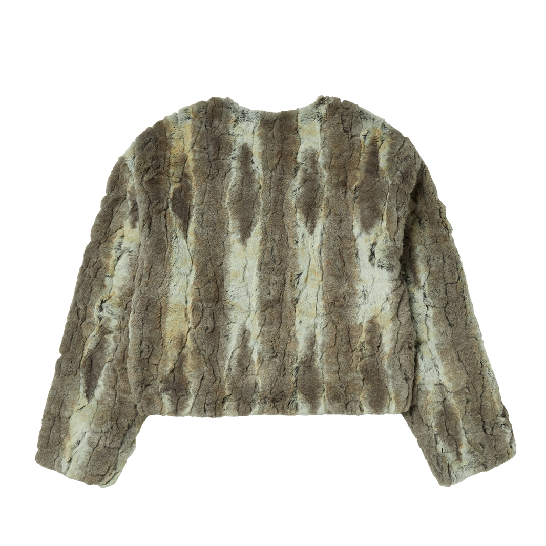 JINDO MIX Fur Jacket