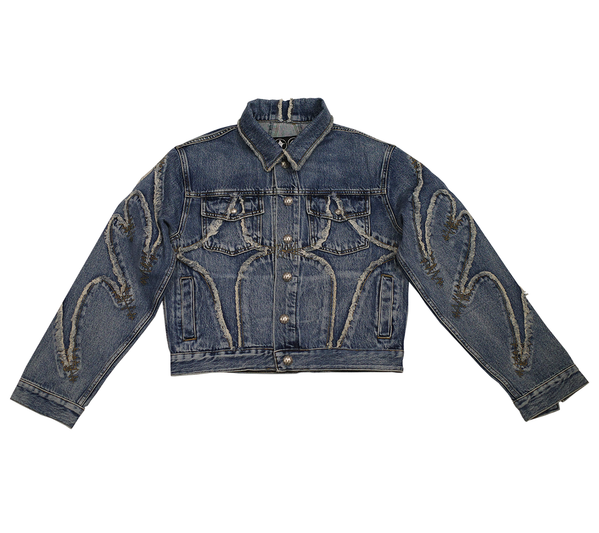 Denim Tribal Jacket
